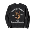 German Shepherd Lover I Just Need My Sweatshirt - Custom Art Print Unisex - T-Shirt, Sweatshirt, Hoodie