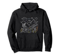 Summit Hiker Minimalist Abstract Line Hoodie - Custom Art Print Men Women - T-Shirt, Sweatshirt, Hoodie