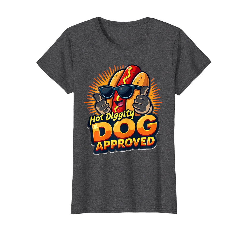 Hot Diggity Therapy Dog Outfit Approved T-Shirt - Unique Graphic Unisex - T-Shirt, Sweatshirt, Hoodie