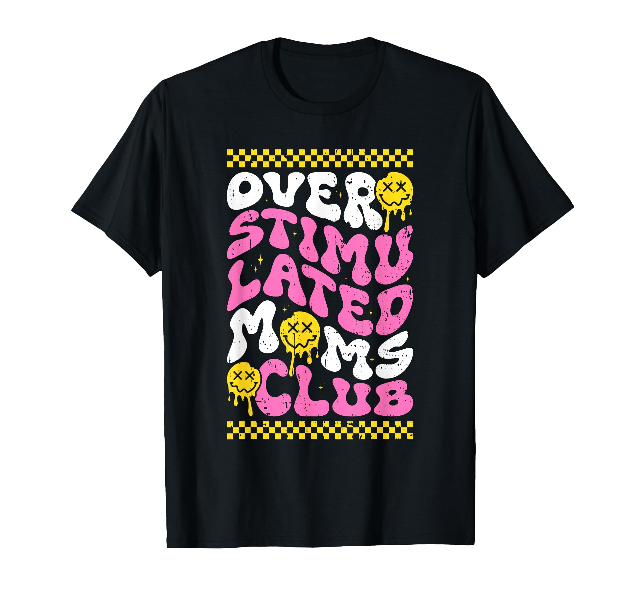 Overstimulated Moms Club Breast Feeding T-Shirt - Fun Novelty Design Unisex - T-Shirt, Sweatshirt, Hoodie