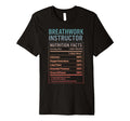 Breathwork Instructor Facts T-Shirt - Novelty Apparel Unisex - T-Shirt, Sweatshirt, Hoodie