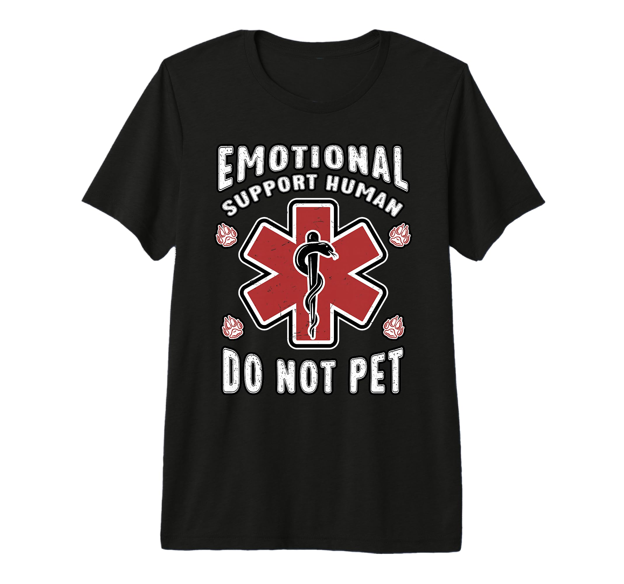 Emotional Support Human Do Not Pet T-Shirt - Graphic Print for Adults - T-Shirt, Sweatshirt, Hoodie
