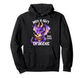 Just Who Loves Dragons Books Magical Hoodie - Aesthetic Graphic Unisex - T-Shirt, Sweatshirt, Hoodie