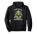 Turn Pages Ignite Imagination Reading Hoodie - Novelty Apparel Unisex - T-Shirt, Sweatshirt, Hoodie