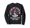 Getting My Steps Walking Lord Raccoon Sweatshirt - Trendy Graphic Men Women - T-Shirt, Sweatshirt, Hoodie