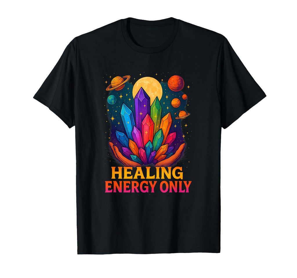 Healing Energy Only Lightworker T-Shirt - Casual Everyday Wear for Adults - T-Shirt, Sweatshirt, Hoodie