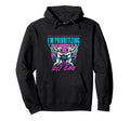 Im Prioritizing Self Care Positive Hoodie - Aesthetic Graphic for Adults - T-Shirt, Sweatshirt, Hoodie