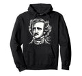 Edgar Allan Poe Raven Gothic Hoodie - Custom Art Print for Adults - T-Shirt, Sweatshirt, Hoodie