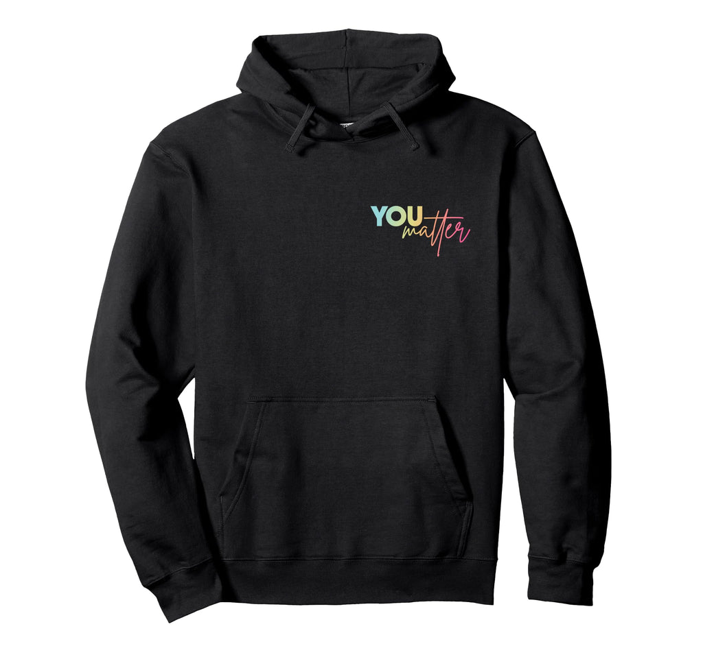 Dear Person Behind Me World Is Better Hoodie - Minimalist Print for Adults - T-Shirt, Sweatshirt, Hoodie