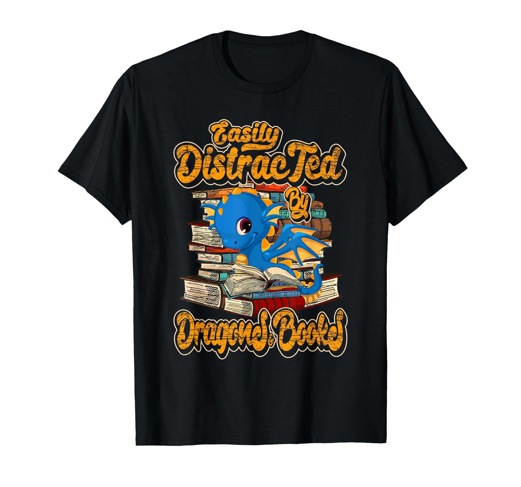 Funny Dragon Read Book Reading Lover T-Shirt - Novelty Apparel Unisex - T-Shirt, Sweatshirt, Hoodie