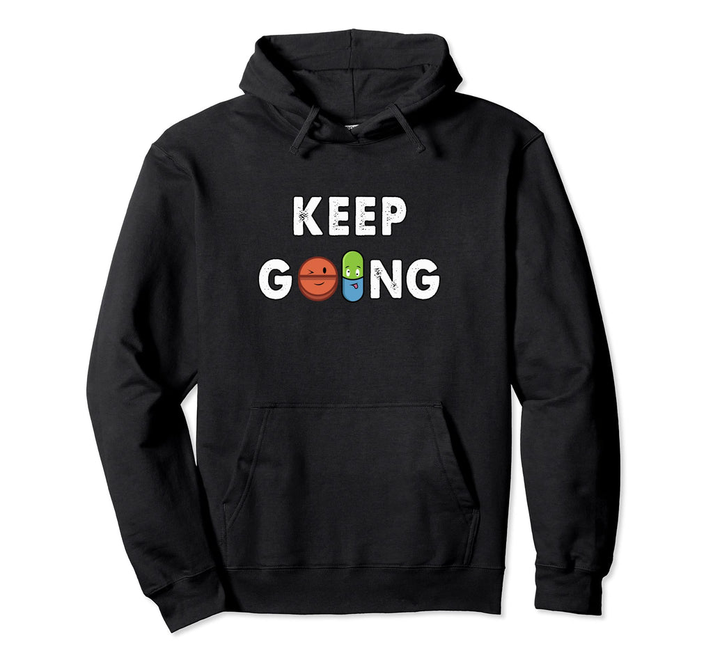 Keep Going Mental Health Awareness And Hoodie - Minimalist Print Men Women - T-Shirt, Sweatshirt, Hoodie