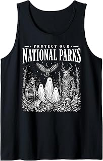 Protect Our National Parks or We'll Haunt Your Backyard Tank Top Unisex T-shirt, Sweatshirt, Hoodie, Long Sleeve Tee - T-Shirt, Sweatshirt, Hoodie