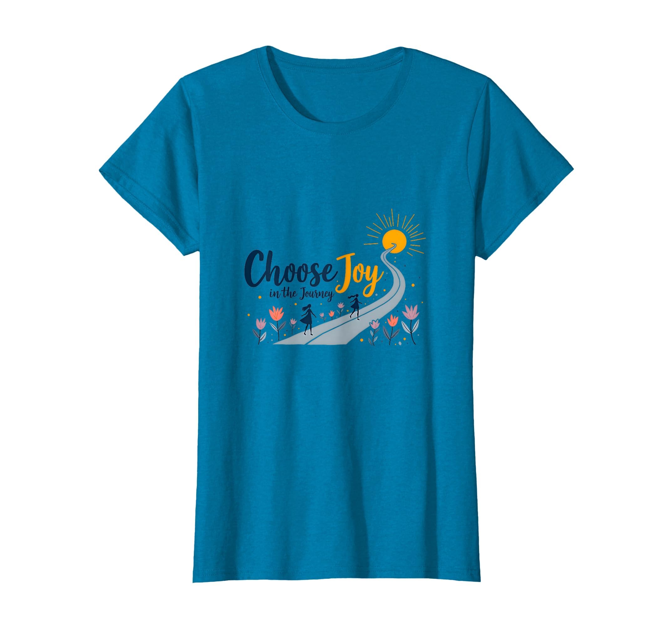 Jesus Choose Joy Journey Inspirational T-Shirt - Graphic Print Unisex - T-Shirt, Sweatshirt, Hoodie