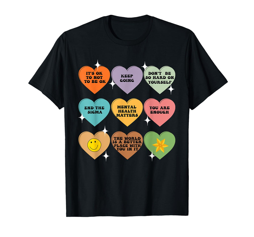 Mental Health Matters You Are Enough T-Shirt - Streetwear Style Men Women - T-Shirt, Sweatshirt, Hoodie