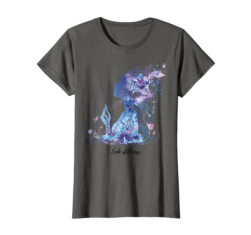 Serene Lotus Yoga And Meditation T-Shirt - Unique Graphic Men Women - T-Shirt, Sweatshirt, Hoodie