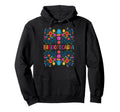 Floral Bibliotecaria Spanish Hoodie - Casual Everyday Wear Unisex - T-Shirt, Sweatshirt, Hoodie