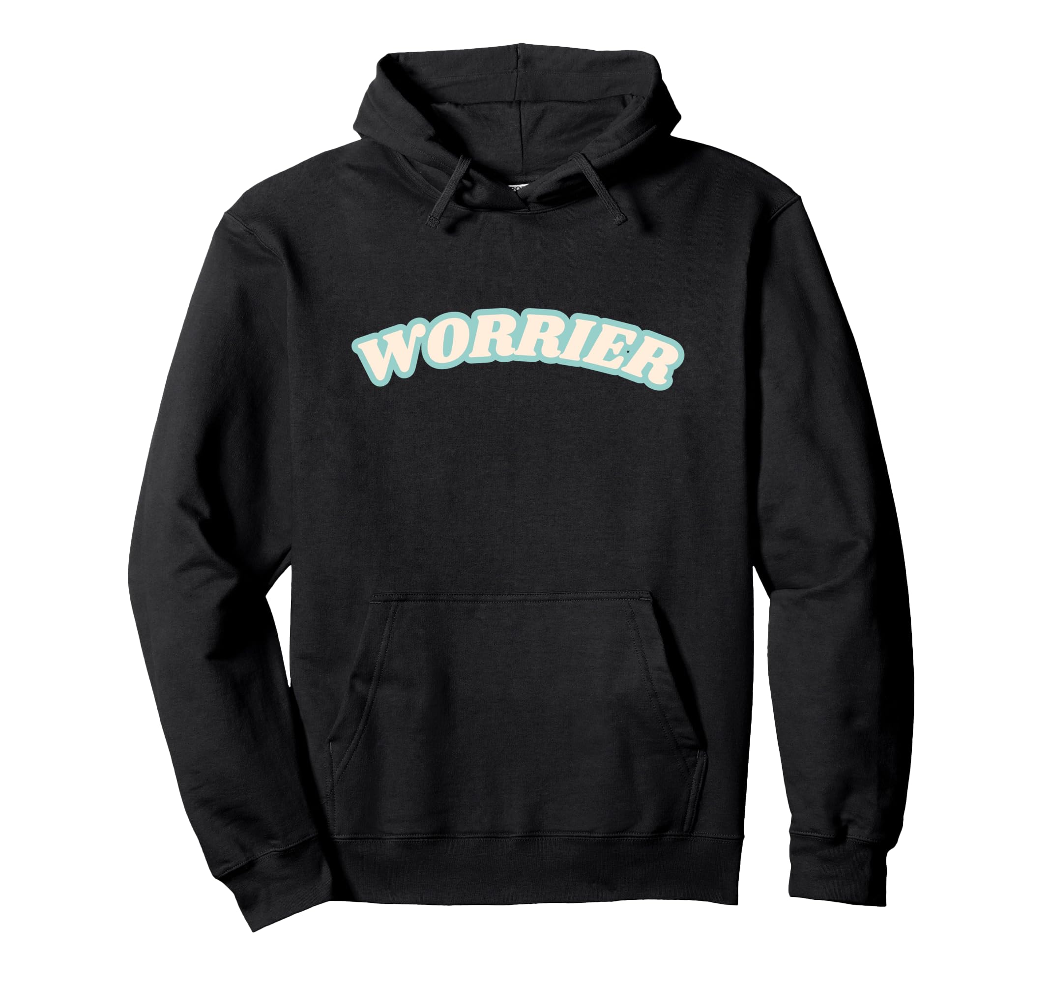 Worrier Overthinker Funny Hoodie - Novelty Apparel for Adults - T-Shirt, Sweatshirt, Hoodie