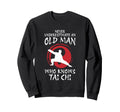 Tai Chi Meditation Martial Arts Zen Sweatshirt - Unique Graphic Unisex - T-Shirt, Sweatshirt, Hoodie