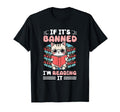 Rebel Cat Reader Book Club Or Librarian T-Shirt - Graphic Print for Adults - T-Shirt, Sweatshirt, Hoodie
