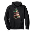 Librarian Bibliophile Reading Dragon Hoodie - Fun Novelty Design Men Women - T-Shirt, Sweatshirt, Hoodie