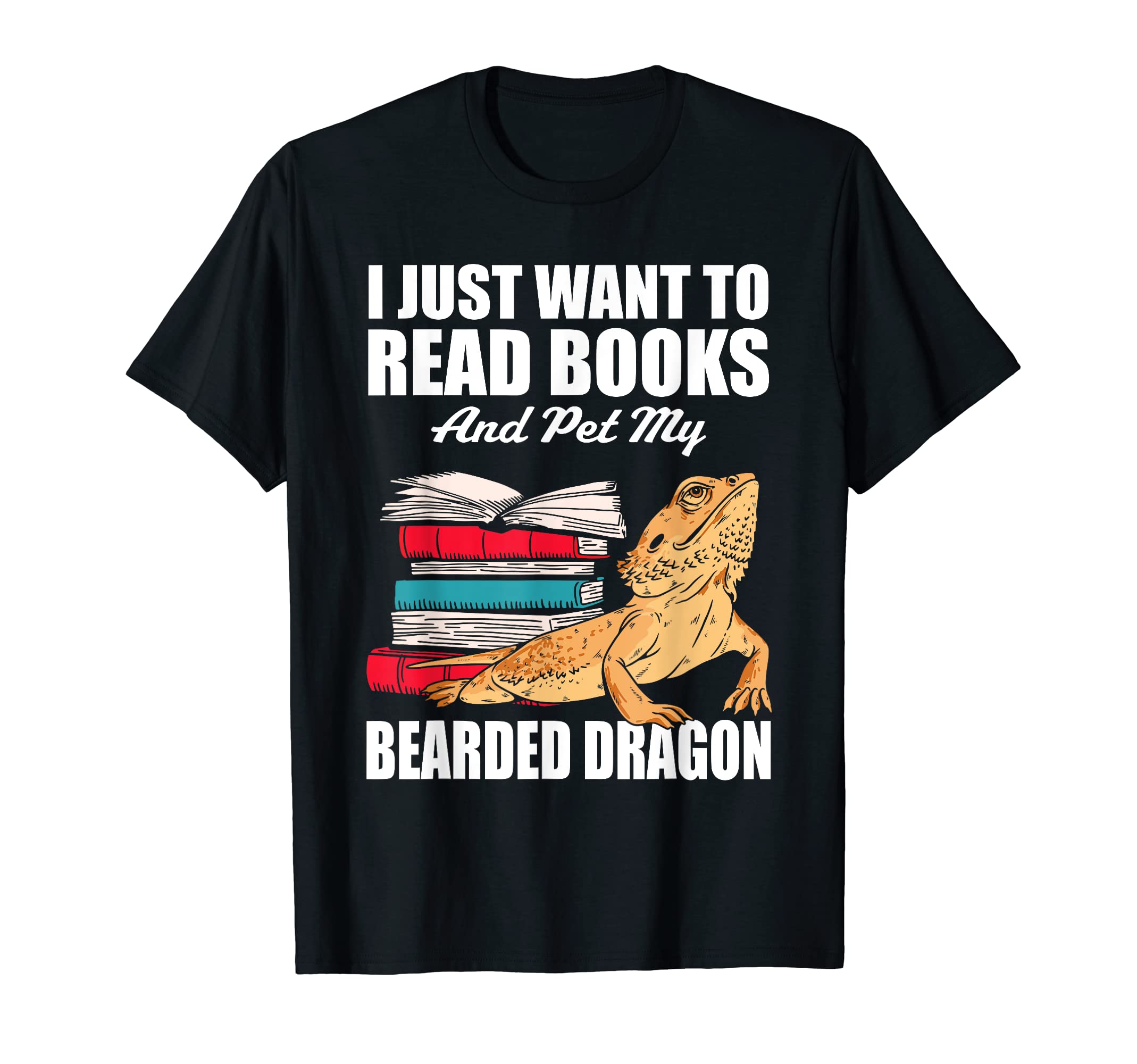 Reptile Book Lover I Read Books And Pet T-Shirt - Minimalist Print Unisex - T-Shirt, Sweatshirt, Hoodie