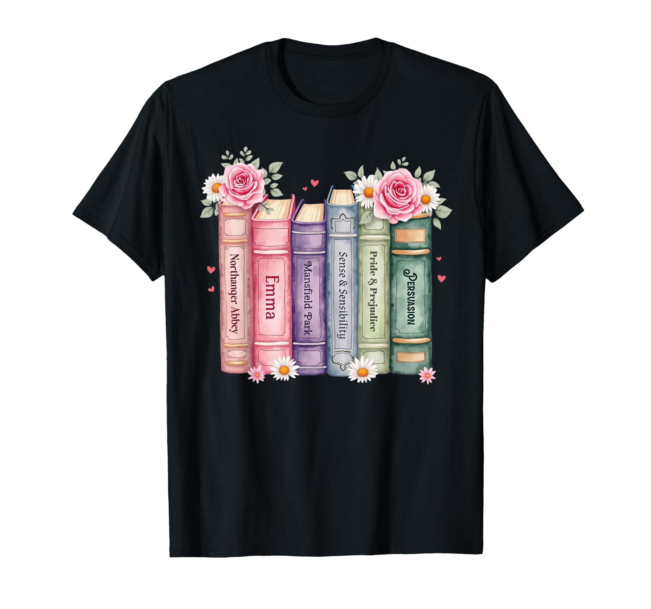 Jane Austen Book Lover Literature T-Shirt - Aesthetic Graphic for Adults - T-Shirt, Sweatshirt, Hoodie