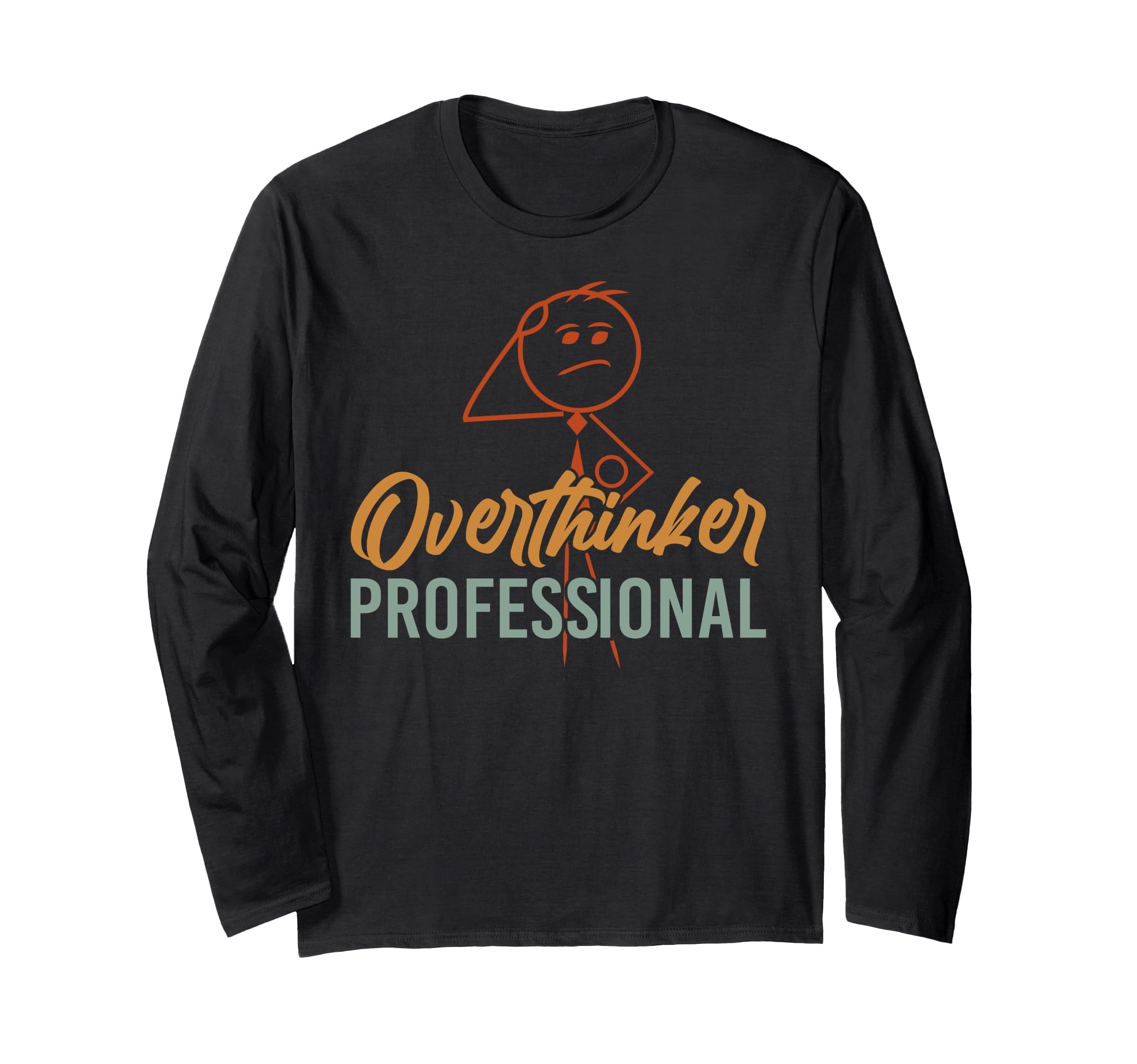 Funny Overthinker Anxious Introvert Hoodie - Novelty Apparel Men Women - T-Shirt, Sweatshirt, Hoodie
