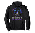 Suicide Prevention Teal Purple Hoodie - Casual Everyday Wear Men Women - T-Shirt, Sweatshirt, Hoodie