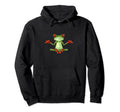 Meditation Zen Frog Yoga Pose Relaxaing Hoodie - Minimalist Print Unisex - T-Shirt, Sweatshirt, Hoodie