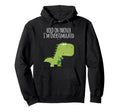Funny Hold Partner Im Overstimulated Hoodie - Unique Graphic Men Women - T-Shirt, Sweatshirt, Hoodie