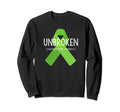 Unbroken End Stigma Mental Sweatshirt - Aesthetic Graphic for Adults - T-Shirt, Sweatshirt, Hoodie