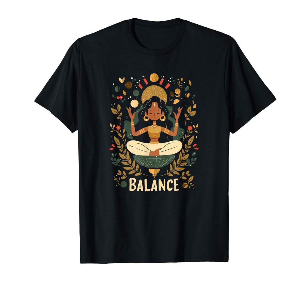 Zen Meditation Balance Yoga T-Shirt - Aesthetic Graphic Men Women - T-Shirt, Sweatshirt, Hoodie