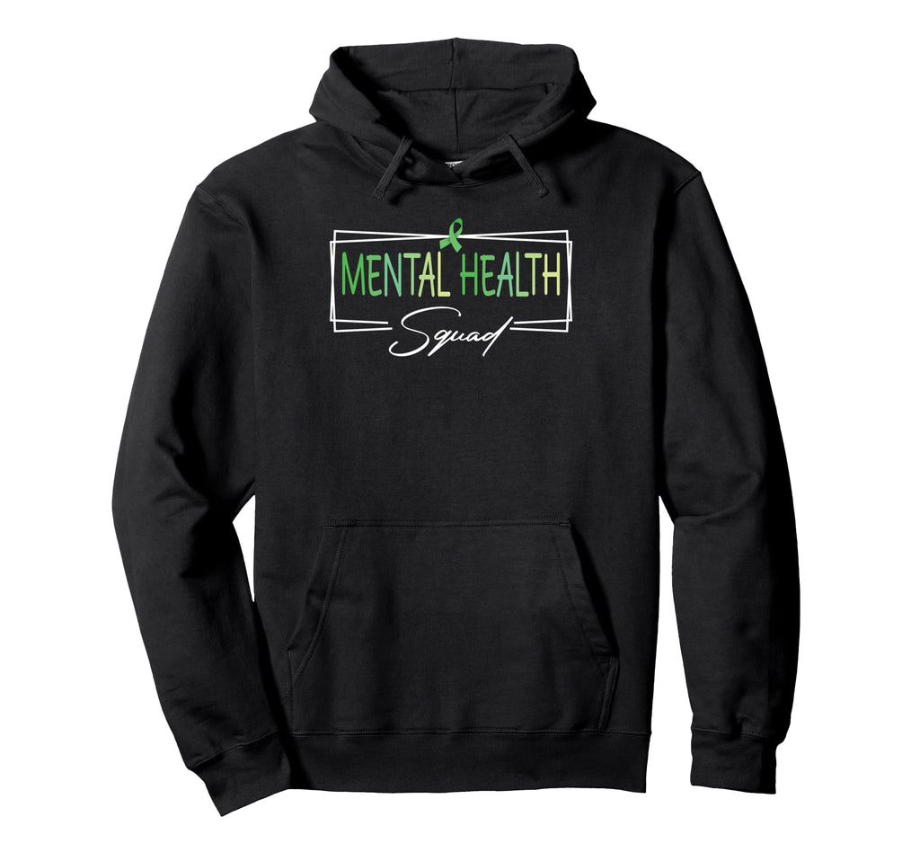 Mental Health Squad Brain Illness Hoodie - Streetwear Style for Adults - T-Shirt, Sweatshirt, Hoodie