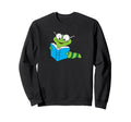 Bookworm Nerd Reading Illustration Sweatshirt - Streetwear Style for Adults - T-Shirt, Sweatshirt, Hoodie