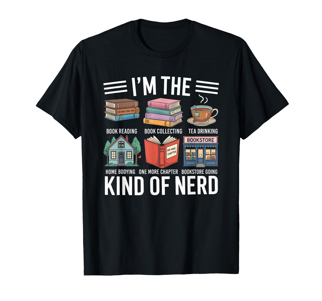 Im Kind Nerd Funny Book Reading T-Shirt - Streetwear Style for Adults - T-Shirt, Sweatshirt, Hoodie
