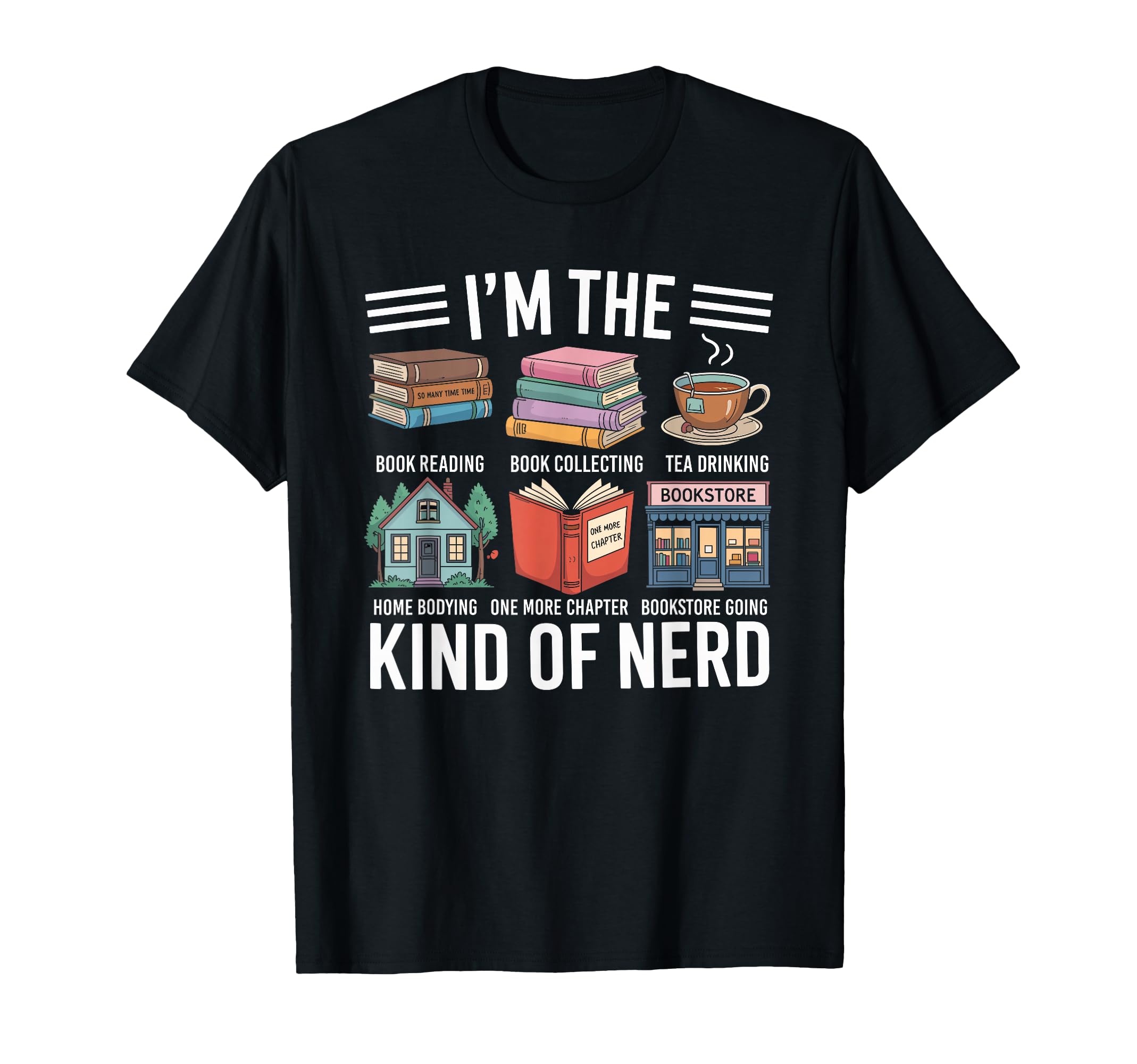 Im Kind Nerd Funny Book Reading T-Shirt - Streetwear Style for Adults - T-Shirt, Sweatshirt, Hoodie