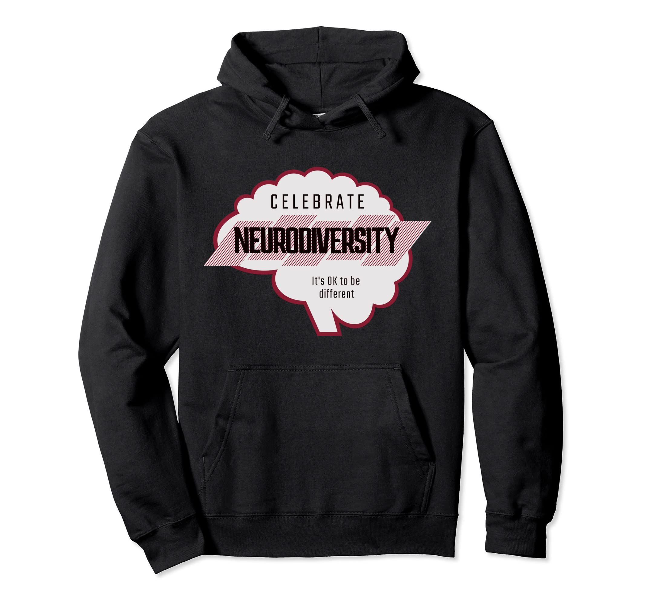 Celebrate Neurodiversity Autism Adhd Asd Hoodie - Graphic Print Men Women - T-Shirt, Sweatshirt, Hoodie