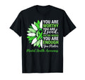 Sunflower Green Mental Health T-Shirt - Streetwear Style for Adults - T-Shirt, Sweatshirt, Hoodie