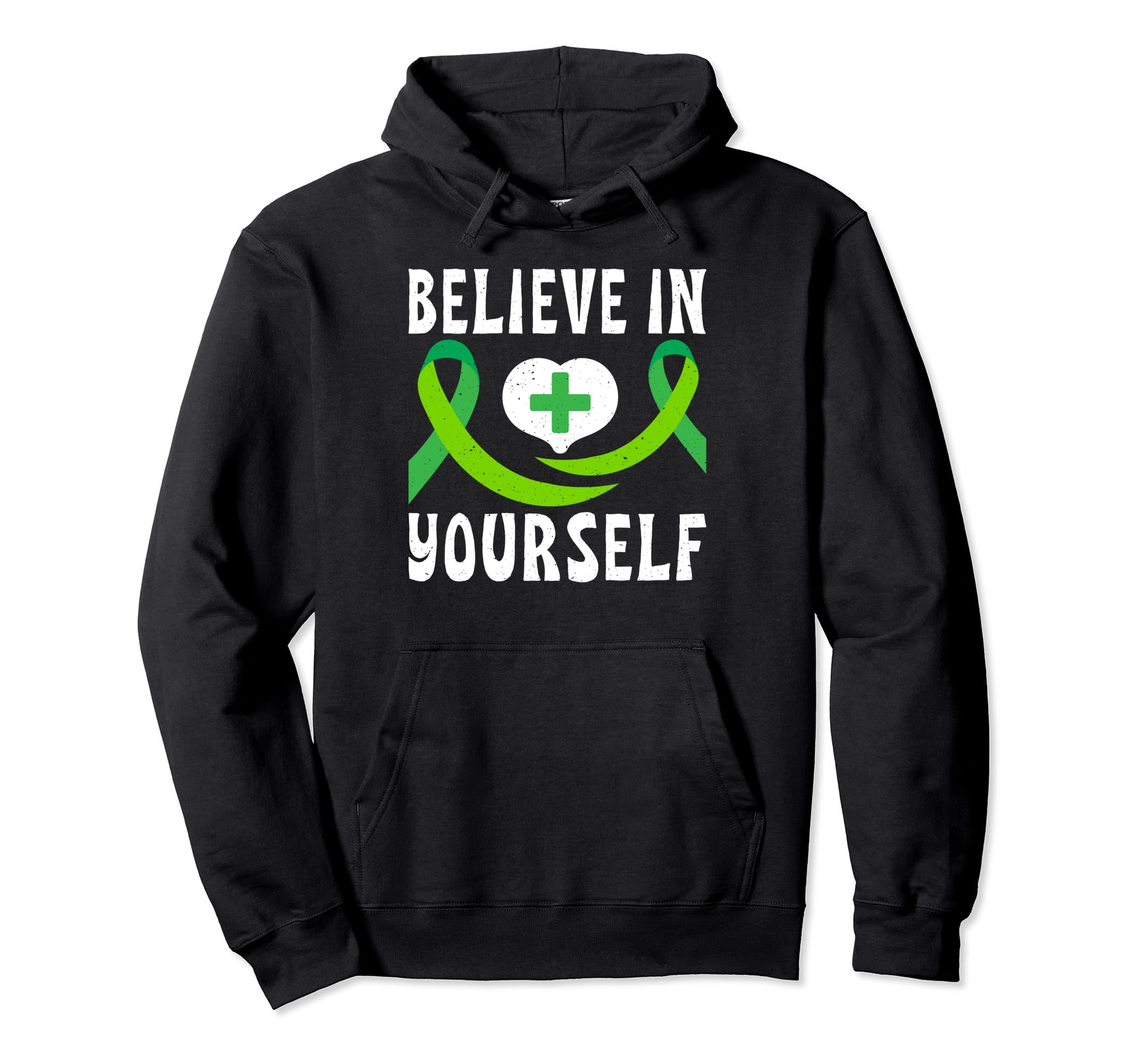 Believe Yourself Mental Health Hoodie - Graphic Print for Adults - T-Shirt, Sweatshirt, Hoodie