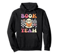 Book Yeah Groovy Ghost Reading Books Hoodie - Trendy Graphic Men Women - T-Shirt, Sweatshirt, Hoodie