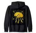 Gehirn Blitze Neurodivers Sweatshirt - Minimalist Print for Adults - T-Shirt, Sweatshirt, Hoodie