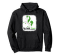 Unicorn Ribbon I Wear Green Mental Health Hoodie - Trendy Graphic Unisex - T-Shirt, Sweatshirt, Hoodie