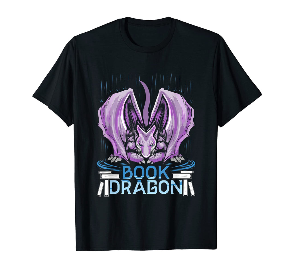 Easily Distracted Dragons Books T-Shirt - Aesthetic Graphic for Adults - T-Shirt, Sweatshirt, Hoodie
