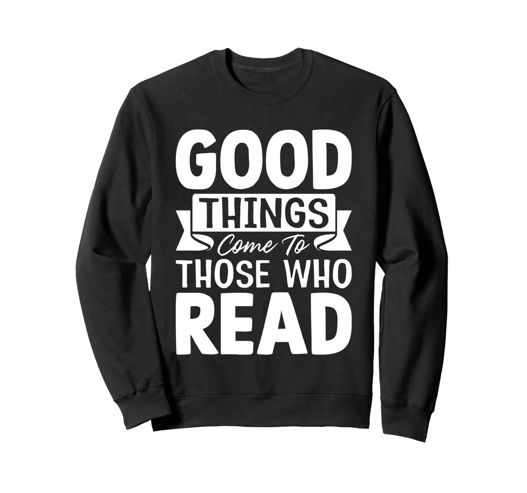 Book Lover Bookworm Storytelling Sweatshirt - Minimalist Print for Adults - T-Shirt, Sweatshirt, Hoodie
