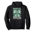 Green Coquette Bow Mental Health Hoodie - Streetwear Style for Adults - T-Shirt, Sweatshirt, Hoodie