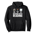 Book Reading Literature Bookworm Hoodie - Casual Everyday Wear for Adults - T-Shirt, Sweatshirt, Hoodie