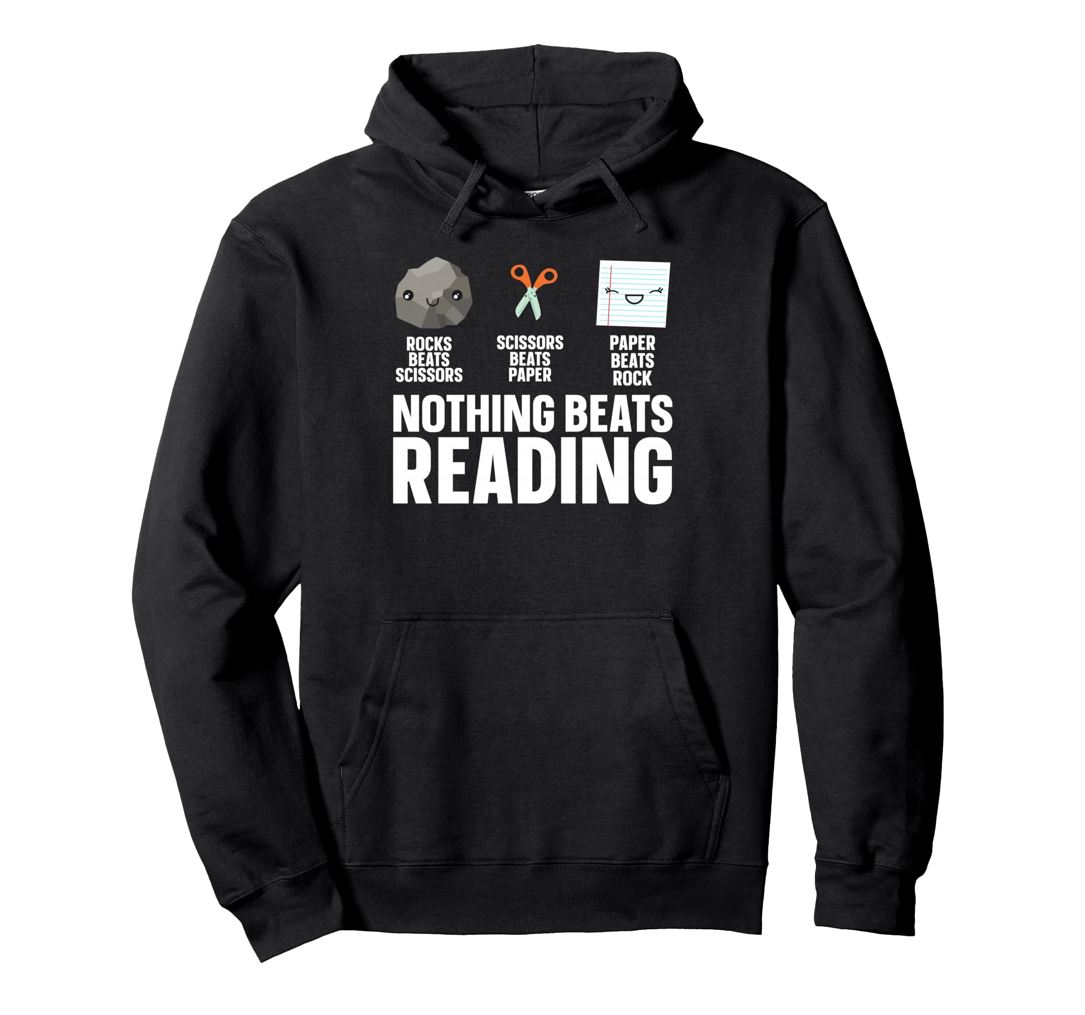 Book Reading Literature Bookworm Hoodie - Casual Everyday Wear for Adults - T-Shirt, Sweatshirt, Hoodie