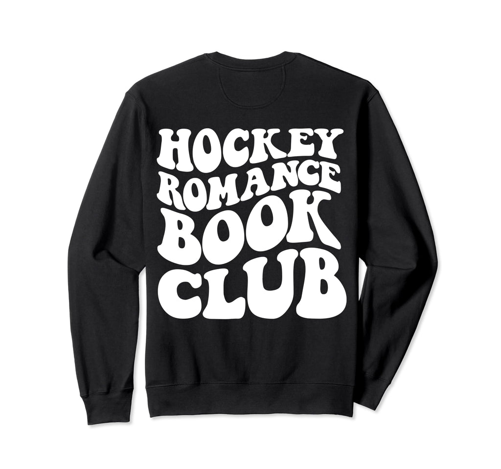 Hockey Romance Book Club Back T-Shirt - Casual Everyday Wear for Adults - T-Shirt, Sweatshirt, Hoodie