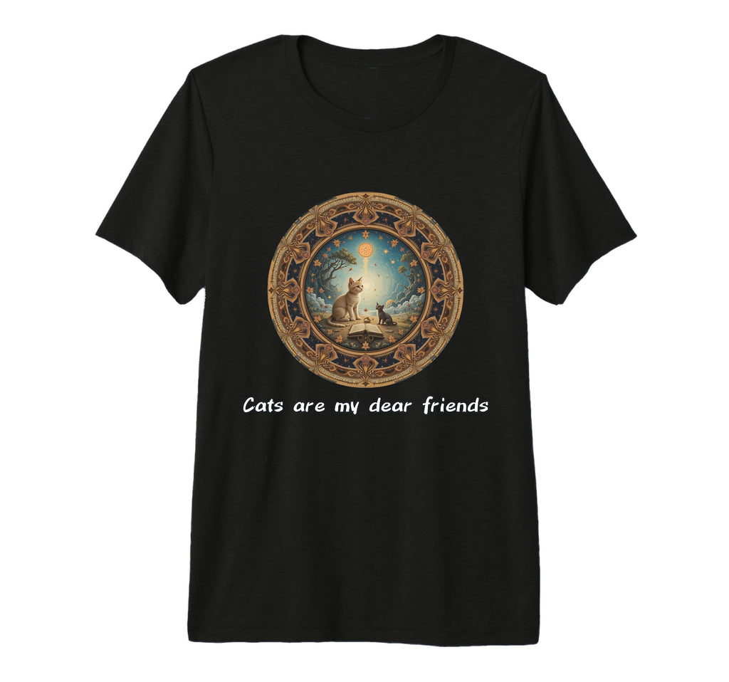 Cats Are My Best Friends Sacred T-Shirt - Casual Everyday Wear Men Women - T-Shirt, Sweatshirt, Hoodie