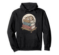Fantasy Drama Tragedy Cat Book Lover Hoodie - Streetwear Style Unisex - T-Shirt, Sweatshirt, Hoodie